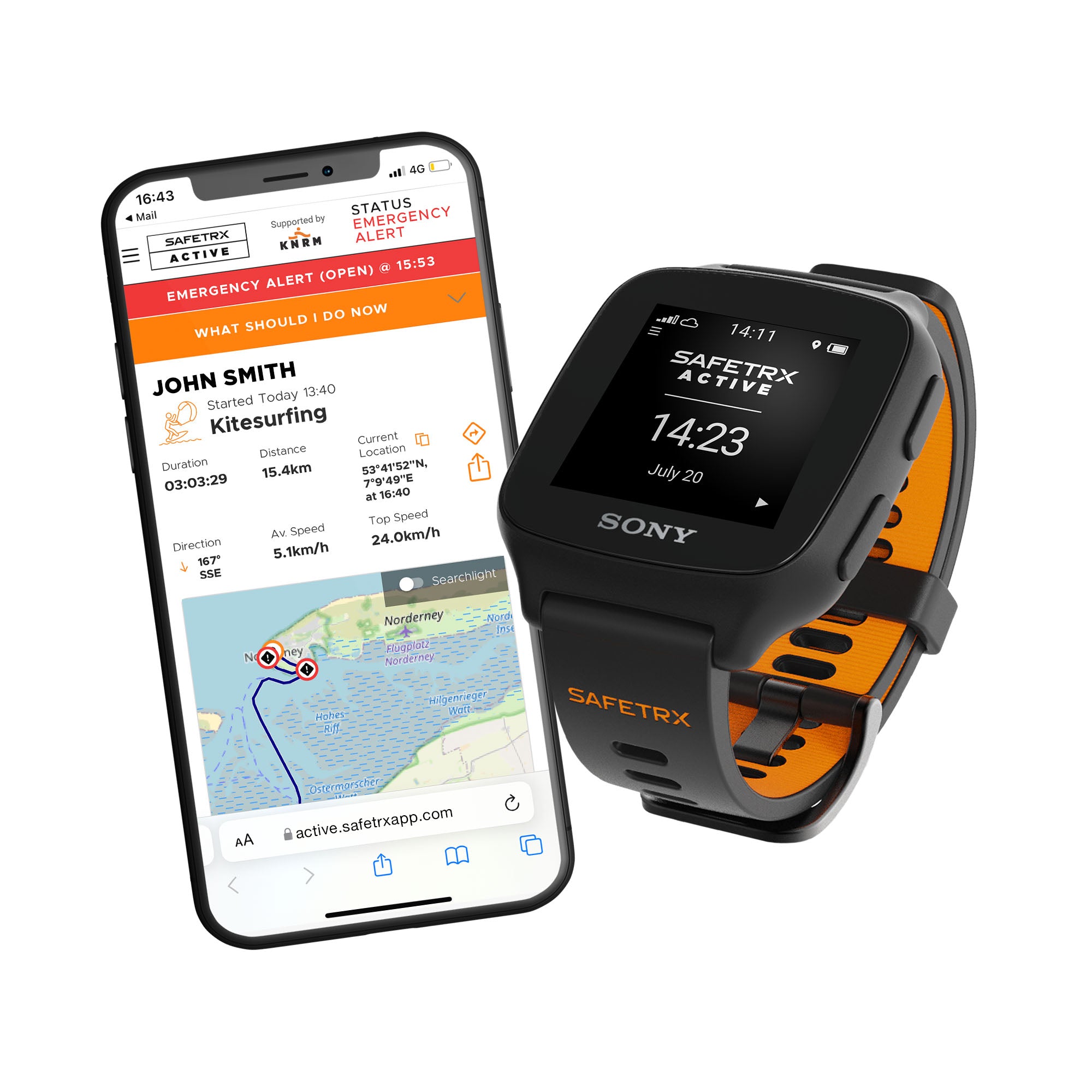 NKV Promotion <br> SafeTrx Active Watch