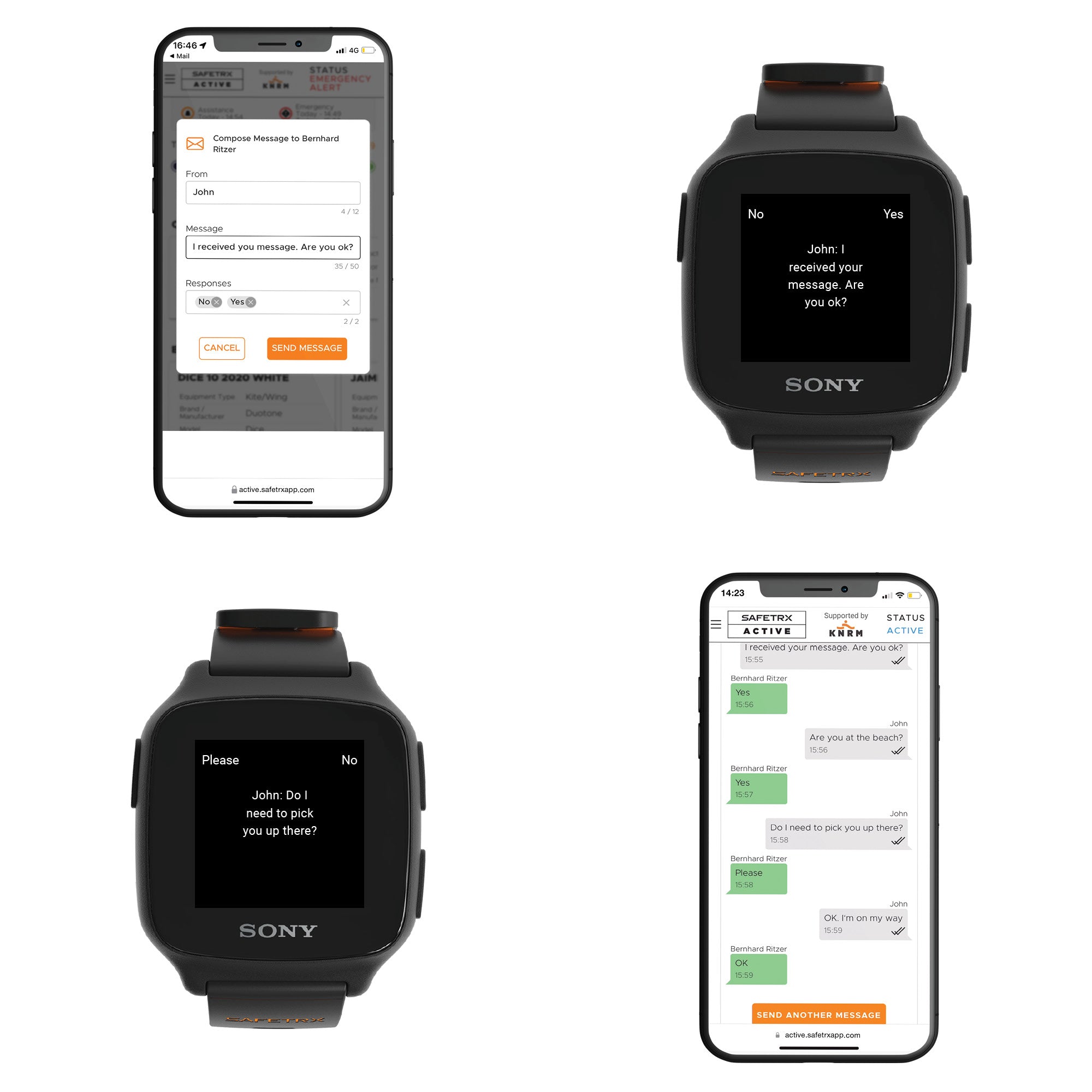 NKV Promotion <br> SafeTrx Active Watch